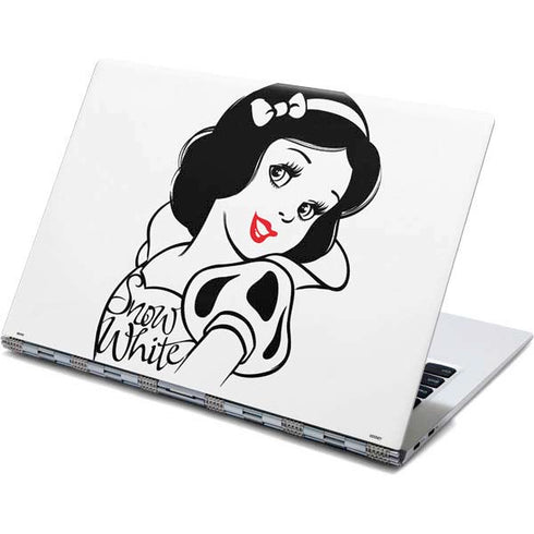 Disney Snow White Black and White Art Yoga 910 2-in-1 14in Touch-Screen Skin